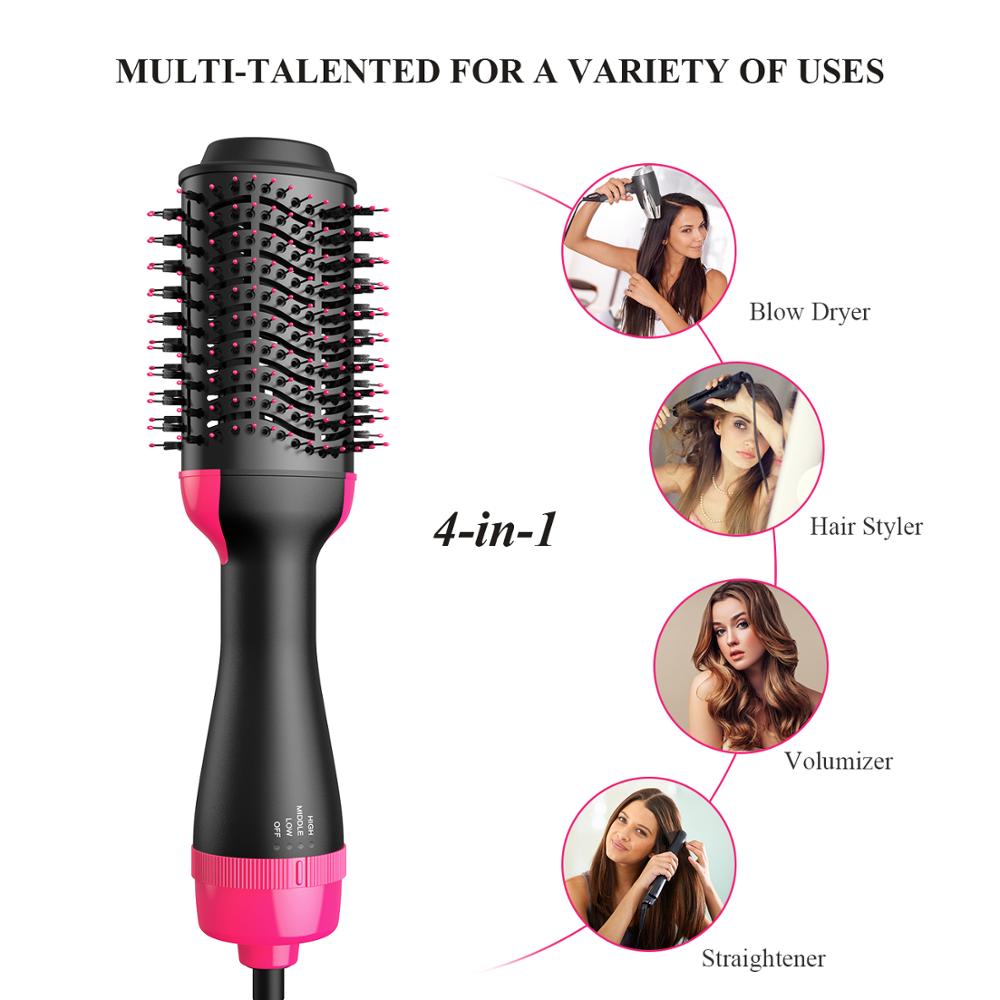 One Step Hot Air Brush 4-in-1