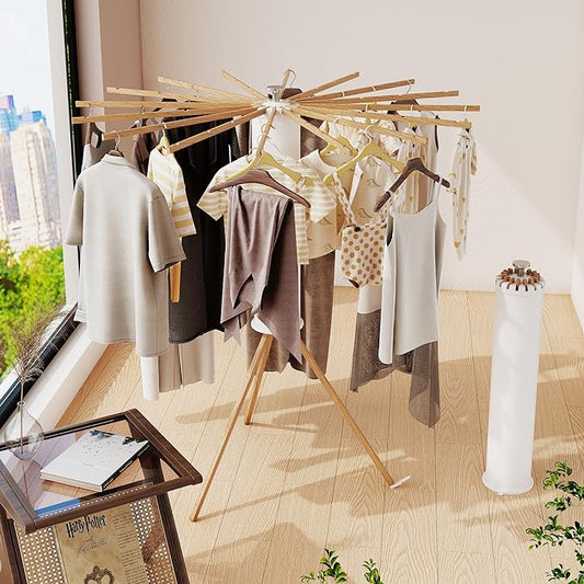 Riwaq Vista™  Foldable Tripod Clothes Drying Rack